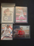 Baseball card lot of 4