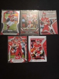 Patrick Mahomes II lot of 5 cards