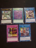 Yu-gi-oh lot of 5 Holo Rare & More