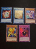 Yu-gi-oh lot of 5 Holo Rare & More