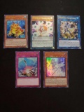 Yu-gi-oh lot of 5 Holo Rare & More