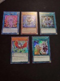 Yu-gi-oh lot of 5 Holo Rare & More