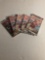 2005 Bowman NFL Lot of Five Factory Sealed Packs from Store Closeout