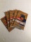 Fleer Tradition Football Classic Combinations Lot of Five Factory Sealed Packs from Store Closeout