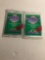 Upper Deck Baseball 1990 Lot of Two Factory Sealed Packs from Store Closeout
