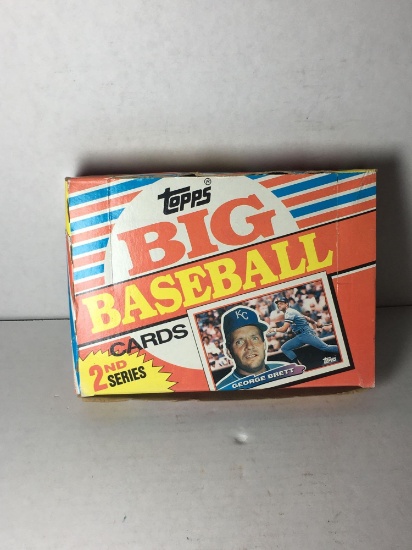 Topps Big Baseball Cards 2nd Series 36 Ct. Hobby Box from Store Closeout