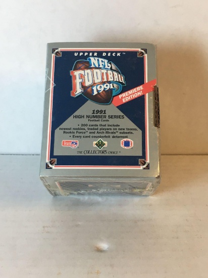 Factory Sealed Upper Deck NFL 1991 The Collector's Choice High Number Series from Store Closeout