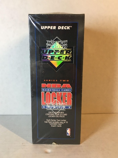 Factory Sealed Upper Deck Basketball Locker Series 2 Hobby Box from Store Closeout