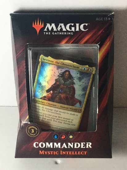 Magic The Gathering Commander Mystic Intellect Box from Store Closeout