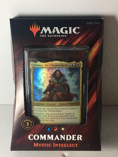 Magic The Gathering Commander Mystic Intellect Box from Store Closeout