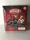 Factory Sealed 2007 Aspire Football Hobby Box from Store Closeout
