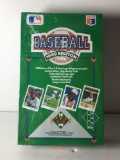 Factory Sealed Upper Deck MLB 1990 The Collector's Choice High Number Series Hobby Box from Store