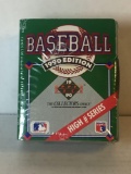 Factory Sealed Upper Deck MLB 1990 High # Series Update Set from Store Closeout