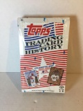 Factory Sealed Topps Trading Card History Exclusive Set Hobby Box from Store Closeout