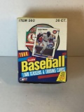 Fleer Baseball 1988 Item No. 560 Hobby Box from Store Closeout