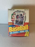 Fleer Baseball 1988 Item No. 561 Hobby Box from Store Closeout