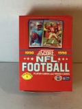 1990 Score Football Series 1 Hobby Box from Store Closeout