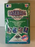Factory Sealed Upper Deck Baseball 1990 High # Series Hobby Box from Store Closeout