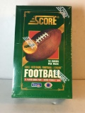 Factory Sealed Score NFL 1993 Hobby Box from Store Closeout