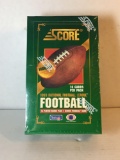 Factory Sealed Score NFL 1993 Hobby Box from Store Closeout