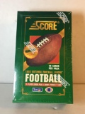 Factory Sealed Score NFL 1993 Hobby Box from Store Closeout