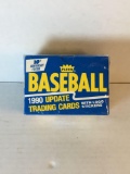 Factory Sealed Fleer Baseball 1990 Update Set from Store Closeout