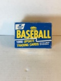 Factory Sealed Fleer Baseball 1990 Update Set from Store Closeout