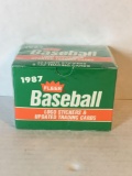 Factory Sealed Fleer Baseball 1987 Update Set from Store Closeout