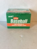 Factory Sealed Fleer Baseball 1987 Update Set from Store Closeout