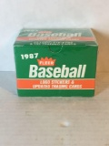 Factory Sealed Fleer Baseball 1987 Update Set from Store Closeout