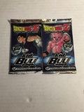Dragon Ball Z Kid Buu Saga Card Game Lot of Two Factory Sealed Packs from Store Closeout