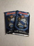 2007 Bowman Baseball Lot of Two Factory Sealed Packs from Store Closeout