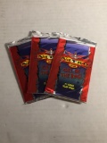 World Championship Wrestling Nitro TCG Lot of Three Factory Sealed Packs from Store Closeout