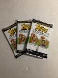 2006-07 Topps Hobby Edition NBA Trading Cards Lot of Three Factory Sealed Packs from Store Closeout