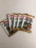 Topps 2007-08 Basetball Lot of Five Factory Sealed Packs from Store Closeout