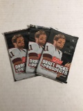 Topps 2006 Football Draft Picks & Prospects Lot of Three Factory Sealed Packs from Store Closeout