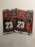 Upper Deck 2005-06 Michael Jordan/Lebron James Bonus Pack Lot of Two Factory Sealed Packs from Store