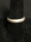 Classic Domed 5mm Wide High Polished Sterling Silver Band