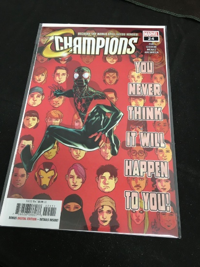 Champions #24 Comic Book from Amazing Collection