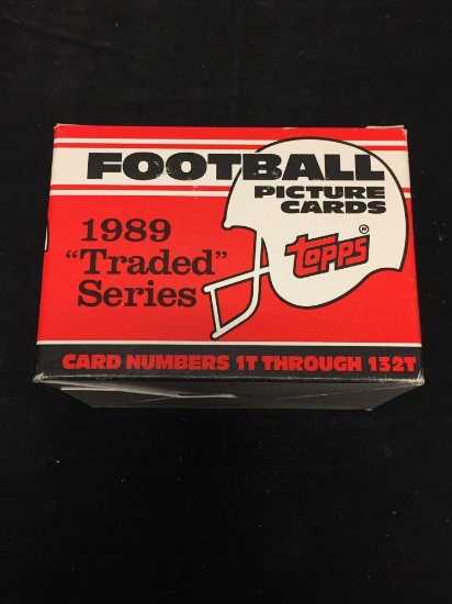 Topps Football 1989 "Traded" Series from Store Closeout