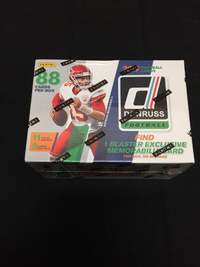 Factory Sealed Donruss 2019 Football Hobby Box from Store Closeout