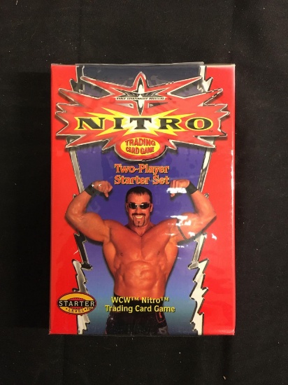 Factory Sealed World Championship Wrestling Nitro TCG Two-Player Starter Set from Store Closeout