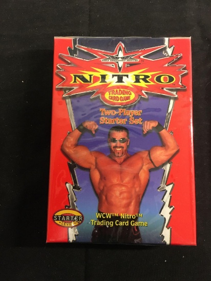 Factory Sealed World Championship Wrestling Nitro TCG Two-Player Starter Set from Store Closeout