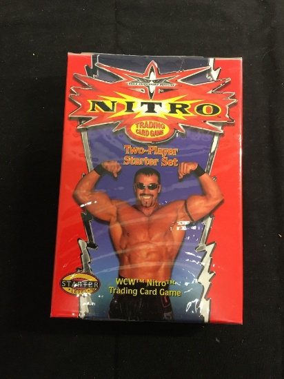 Factory Sealed World Championship Wrestling Nitro TCG Two-Player Starter Set from Store Closeout