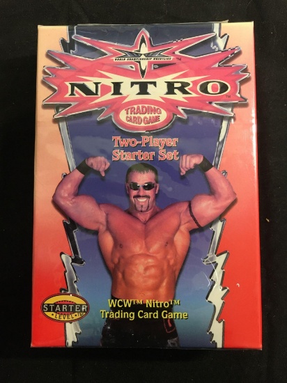 Factory Sealed World Championship Wrestling Nitro TCG Two-Player Starter Set from Store Closeout
