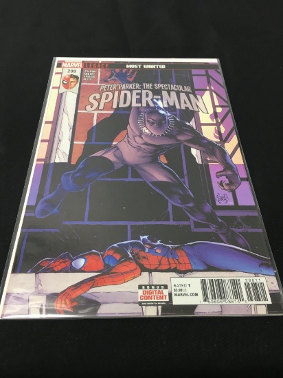 Most Wanted: Spider Man #298 Comic Book from Amazing Collection B