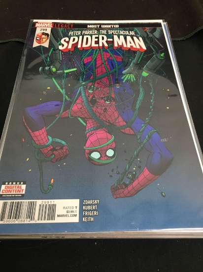 Most Wanted: Spider Man #299 Comic Book from Amazing Collection B