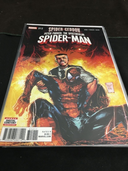 Spider Geddon Spider Man #312 Comic Book from Amazing Collection