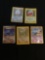 NICE Adult Owned POKEMON Mega Collection - 5 Holo Holofoil Rare Trading Cards