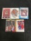 5 Card Lot of MICHAEL JORDAN Chicago Bulls Basketball Cards from HUGE Collection